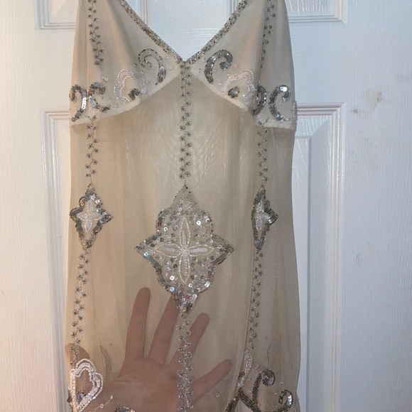 Y2k wet seal sheer fairy top - Picture 3 of 6